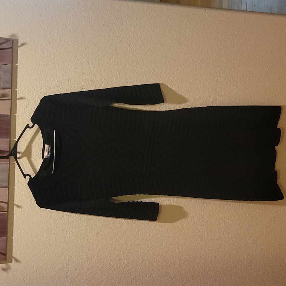 Allison Britney black dress